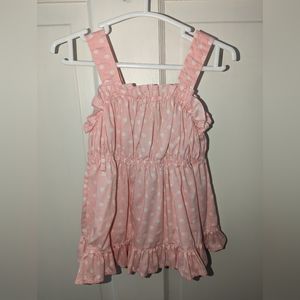 Matilda Jane Baby Girl Dress Pink Polka Dot Size 18 Months